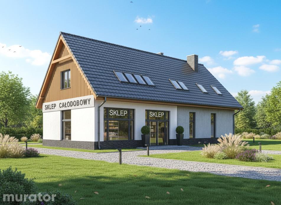 Budynek usługowy z częścią mieszkalną U16