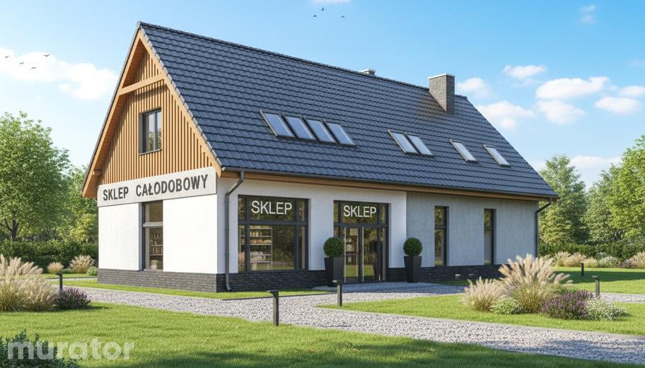 Budynek usługowy z częścią mieszkalną U16