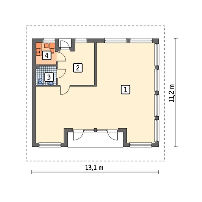 Budynek usługowy U19