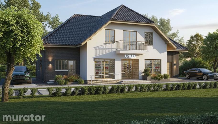 Budynek usługowy z częścią mieszkalną UC09