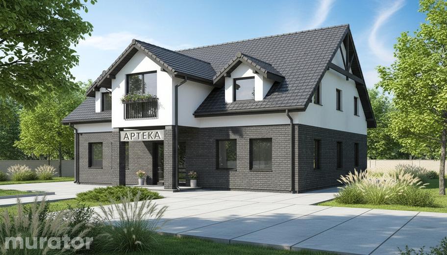 Budynek usługowy z częścią mieszkalną UC34