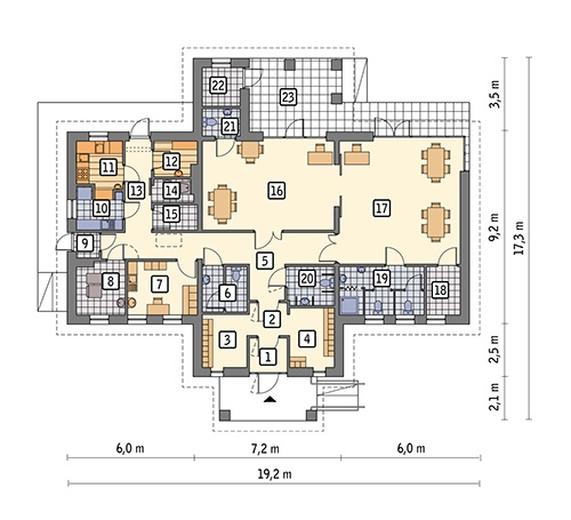 Budynek usługowy (punkt opieki przedszkolnej) UC37