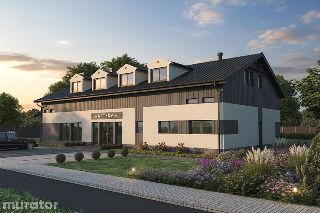 Budynek usługowy z częścią mieszkalną UC52b