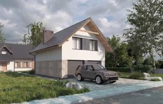 Garaż z częścią gospodarczą (Vehiculum I G2)