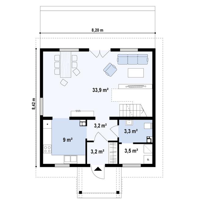 Projekt domu Z4 D (bbl)