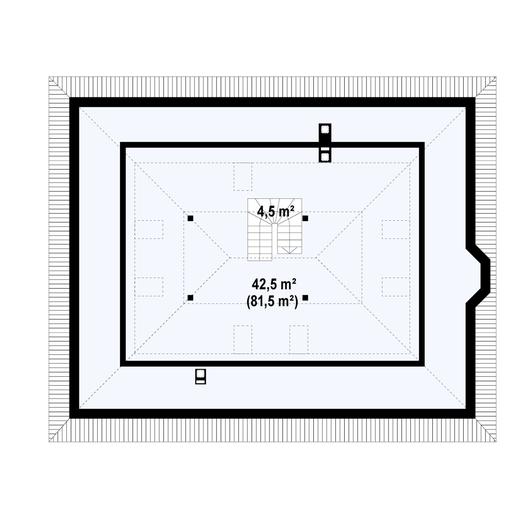 Projekt domu Z10 STU