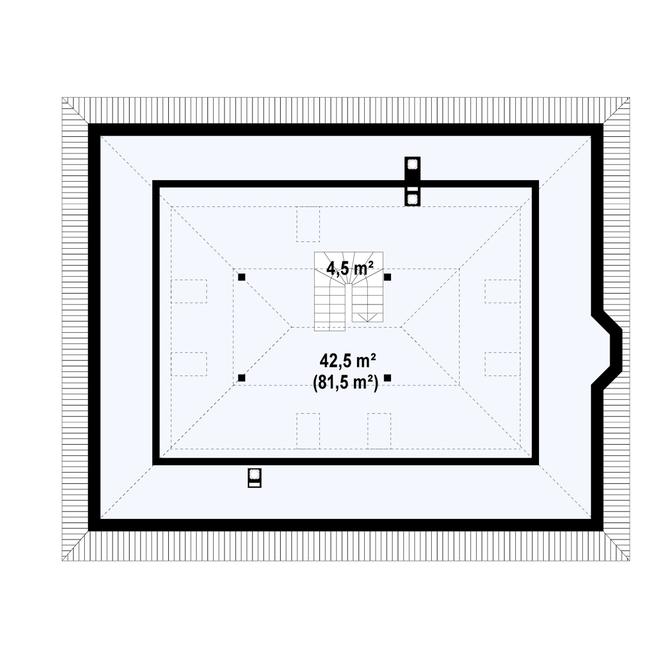 Projekt domu Z10 STU