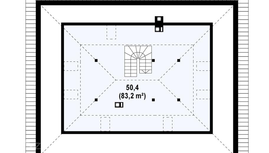 Projekt domu Z10 stu 30