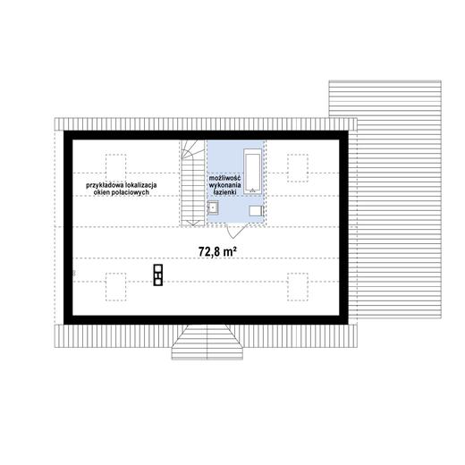 Projekt domu Z12 GP+ (FR s2s)
