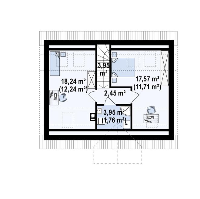 Projekt domu Z32 2k B