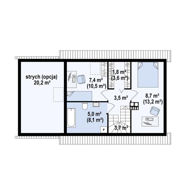 Projekt domu Z39 D GL