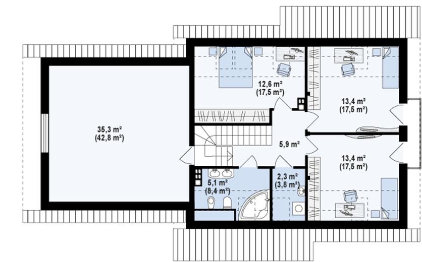 Projekt domu Z92 GL2