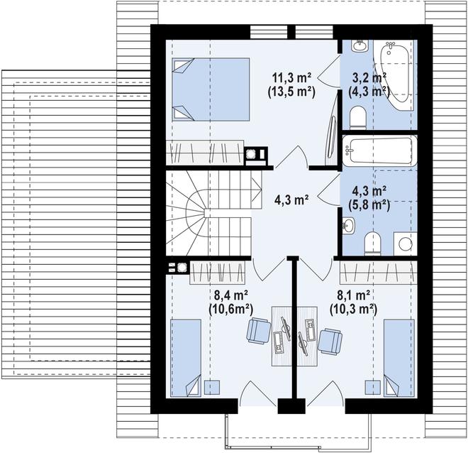 Projekt domu Z177 GL