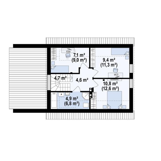 Projekt domu Z211 GL