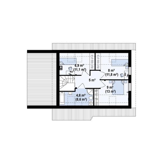 Projekt domu Z212 GL