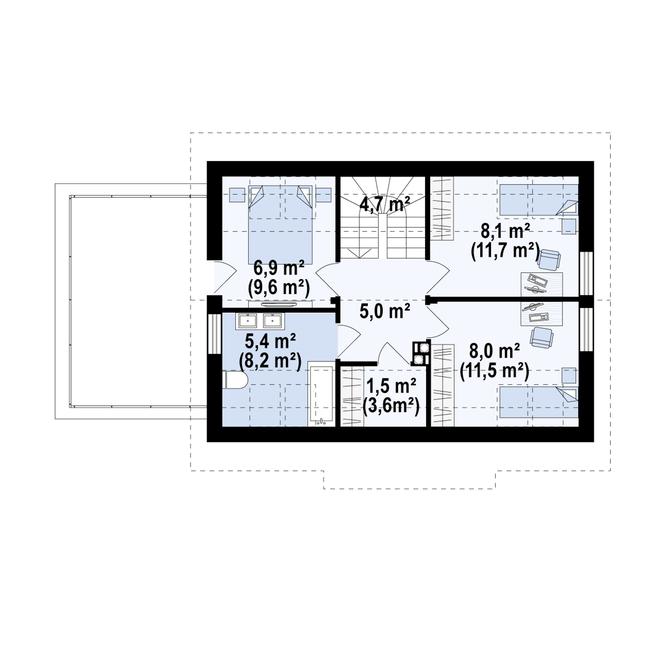 Projekt domu Z220 v2