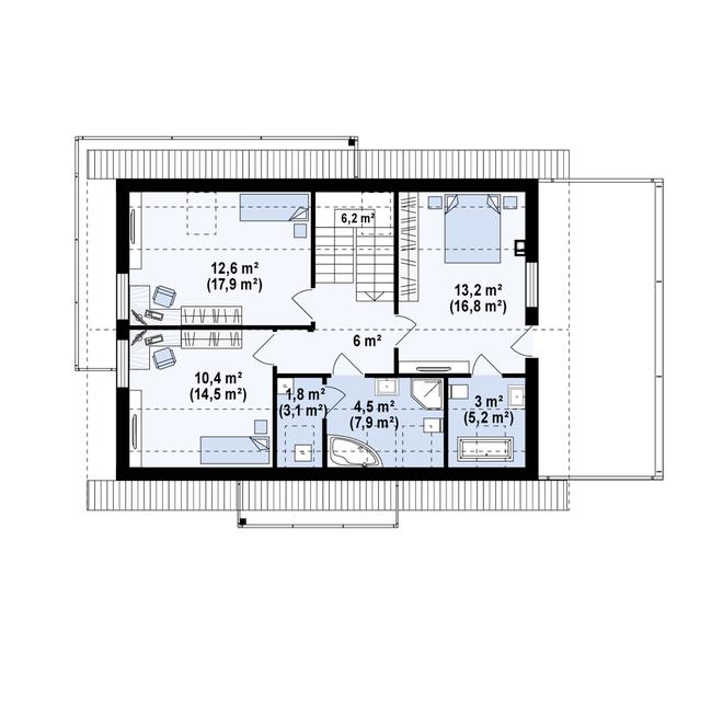 Projekt domu Z244 GP