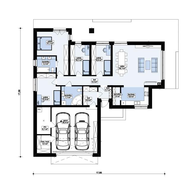 Projekt domu Z402 35 -
