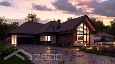 Projekt domu Z402 B+