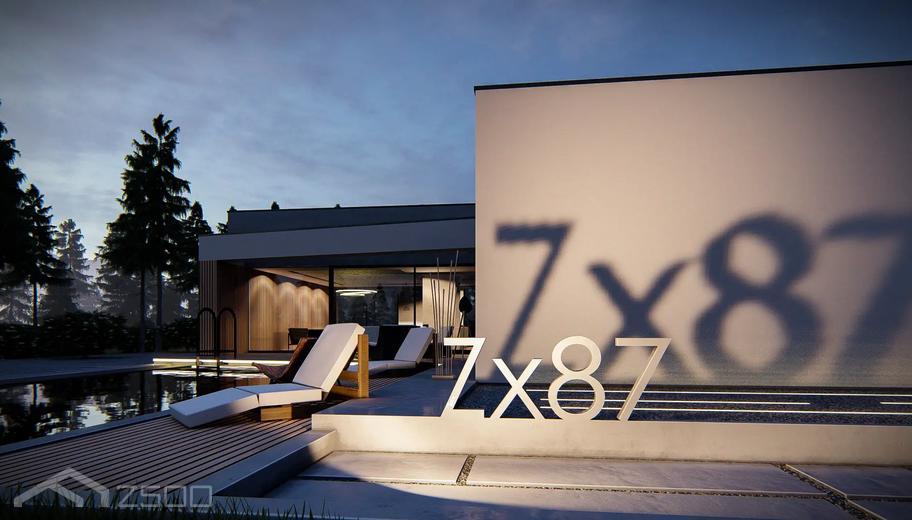 Projekt domu Zx87