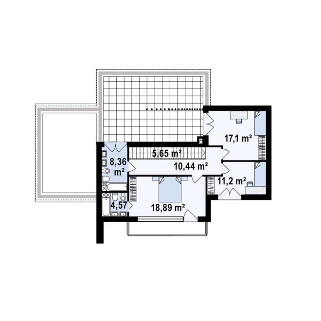 Projekt domu Zx204 B 30
