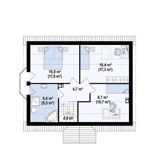 Projekt domu Z14 w bl