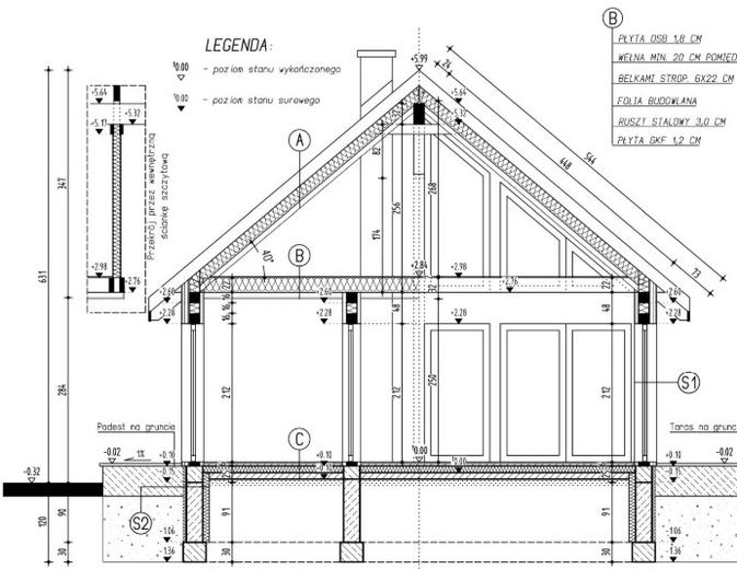 Projekt domu L-326 SZ