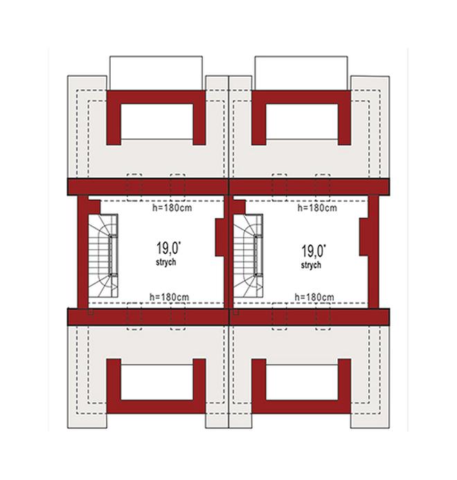 Diana A dwurodzinny (jednorodzinny dwulokalowy)