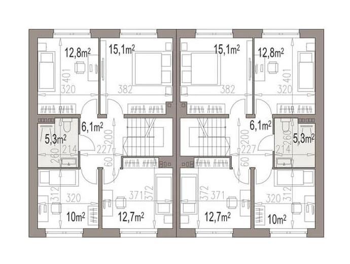 Fast dwurodzinny (jednorodzinny dwulokalowy)