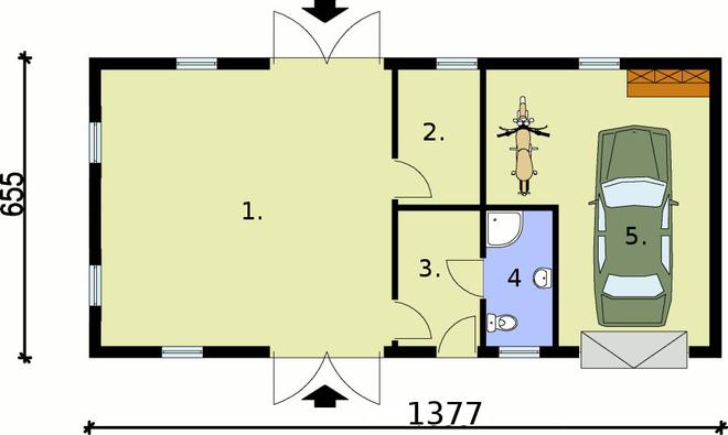 Budynek inwentarsko-gospodarczy BGS4