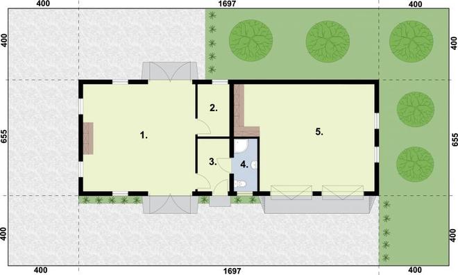 Budynek inwentarsko-gospodarczy BGS6