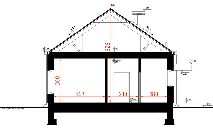 Projekt domu D406