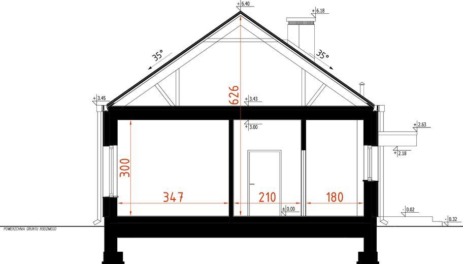 Projekt domu D406