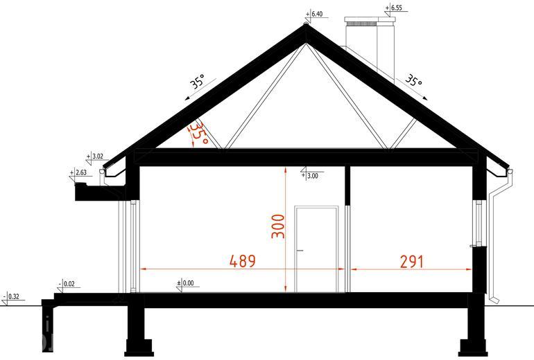 Projekt domu D418