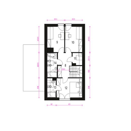 Gabi z garażem 1-st. [A]