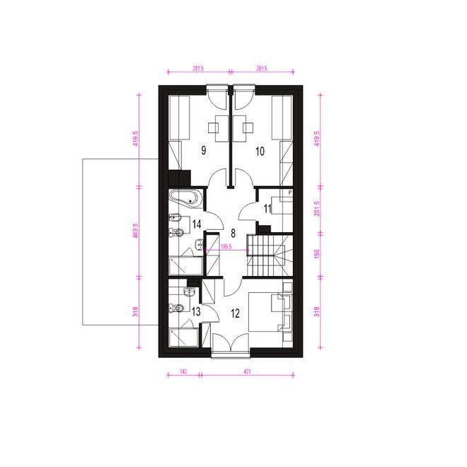 Gabi z garażem 1-st. [A]