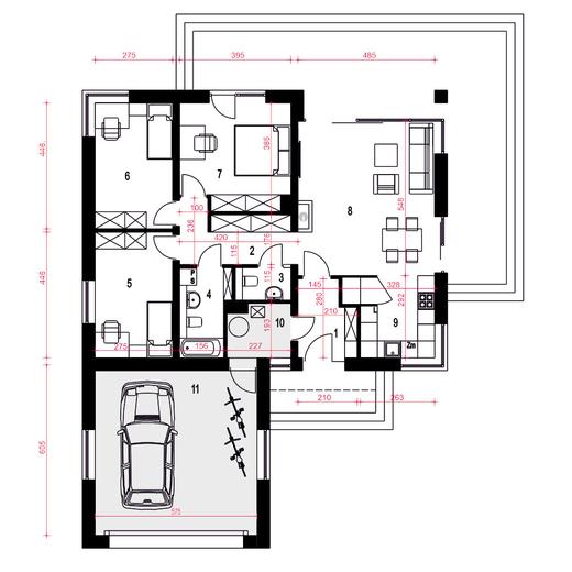 Oliwka z garażem 2-st. [A1]