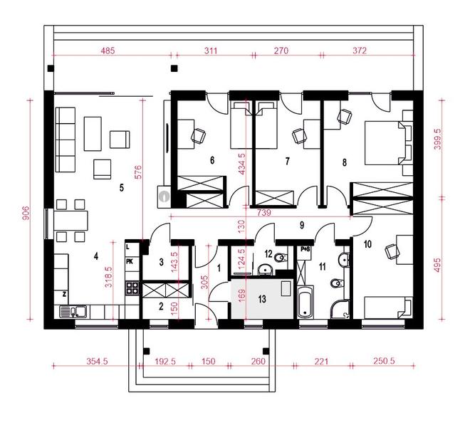 Gąska III bez garażu [B]