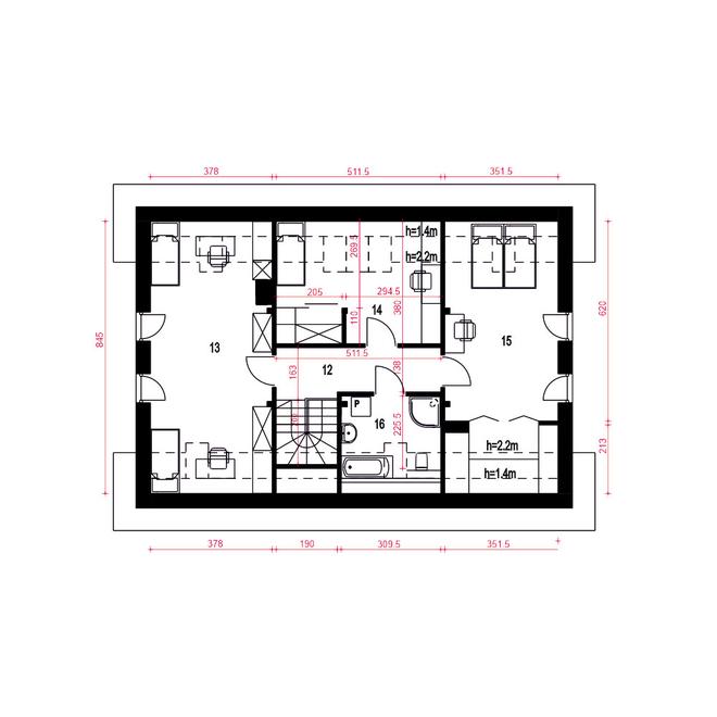 Kołysanka z garażem 1-st. [A]