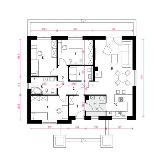 Klara VI bez garażu [B1]