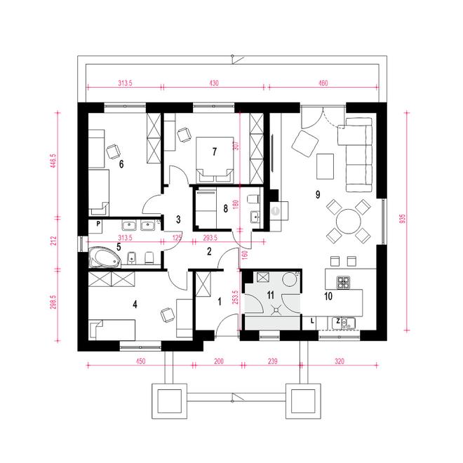 Klara VI bez garażu [B1]