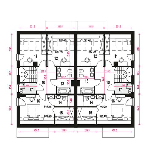 Głuszec III Mode z garażem 1-st. [A-ZBL1]