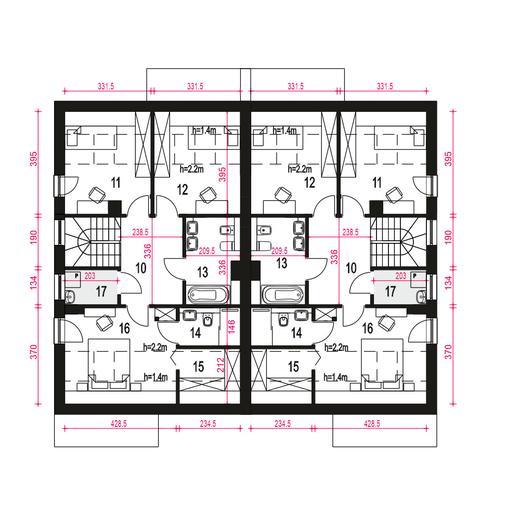 Głuszec III Mode z garażem 1-st. [A-ZBL1]