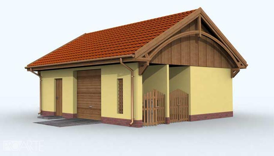 Garaż / Budynek gospodarczy G106