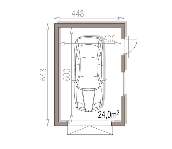 Garaż / Budynek gospodarczy APG11A