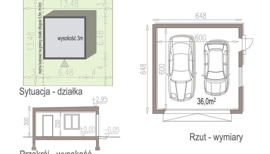 Garaż / Budynek gospodarczy APG11B