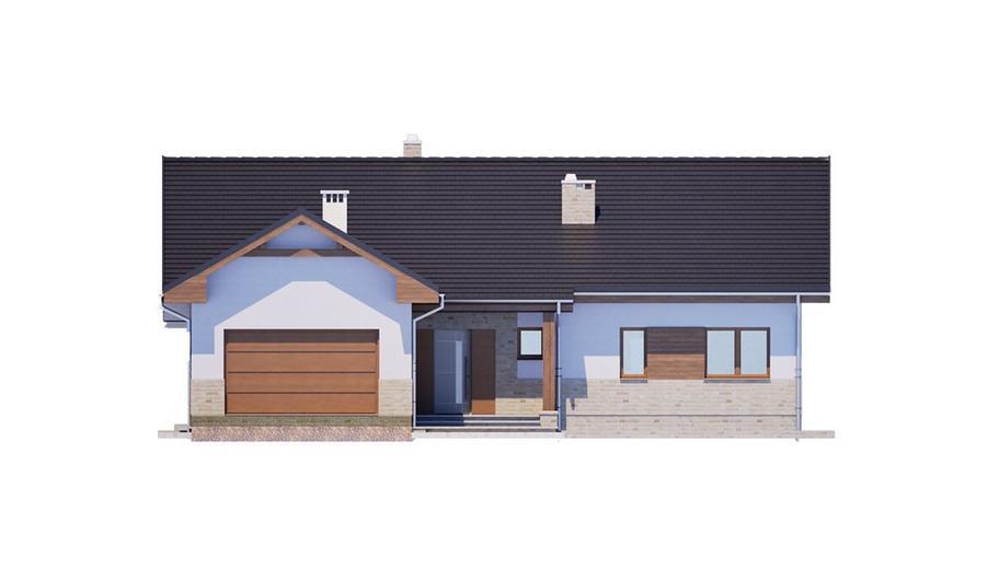 Gąska IV A z garażem 1-st. [A]