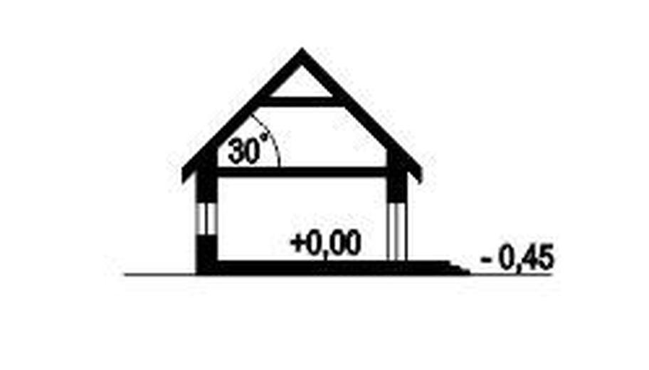 Gąska IV A z garażem 1-st. [A]