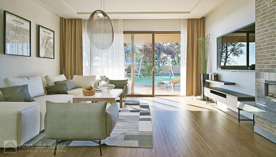 Gąska IV A z garażem 1-st. [A]