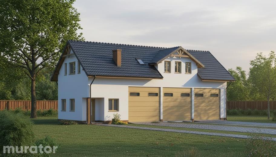 Budynek garażowo-magazynowy z częścią mieszkalną GMC06